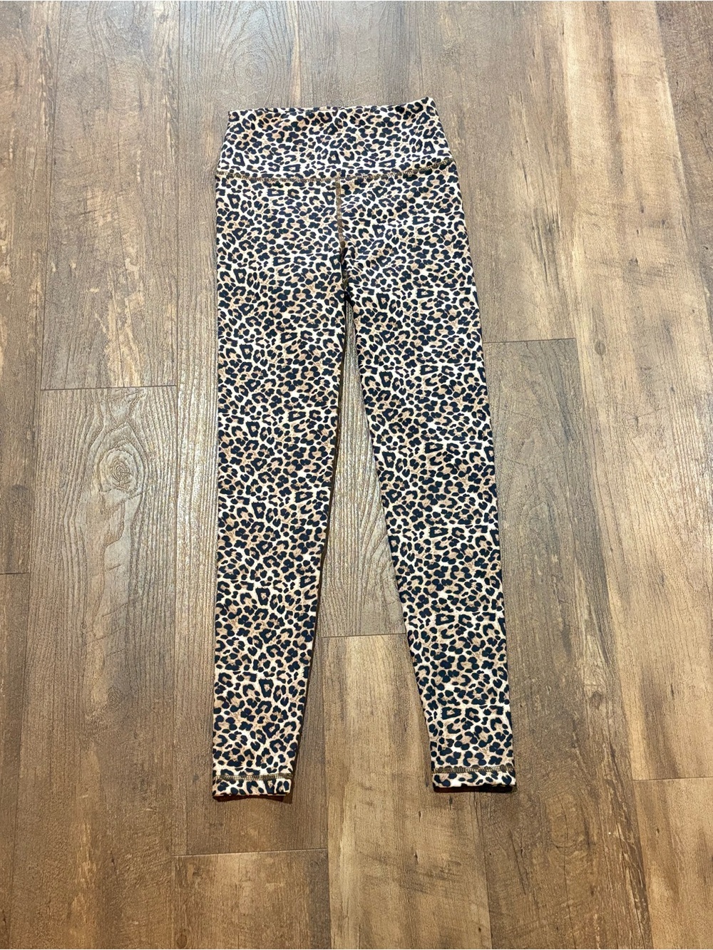 American Eagle Outfitters Leopard Print Leggings in Brown & Black